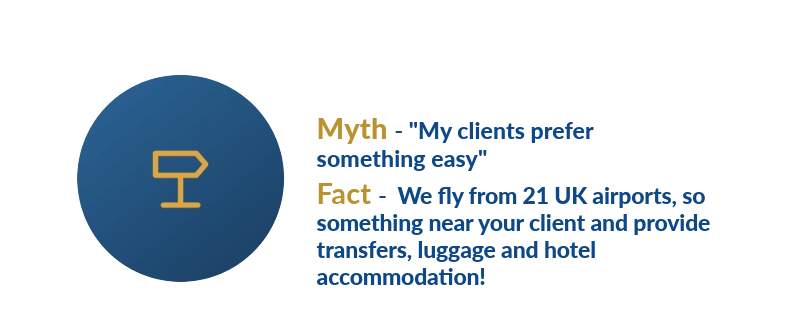 myth busting for travel agents