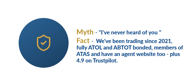 myth busting for travel agents
