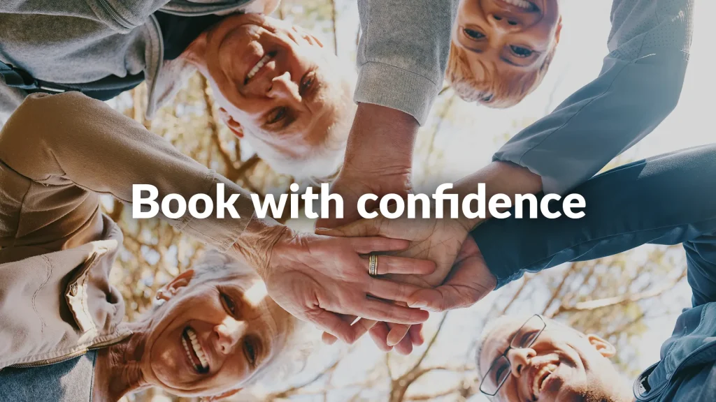 Book your next holiday with confidence