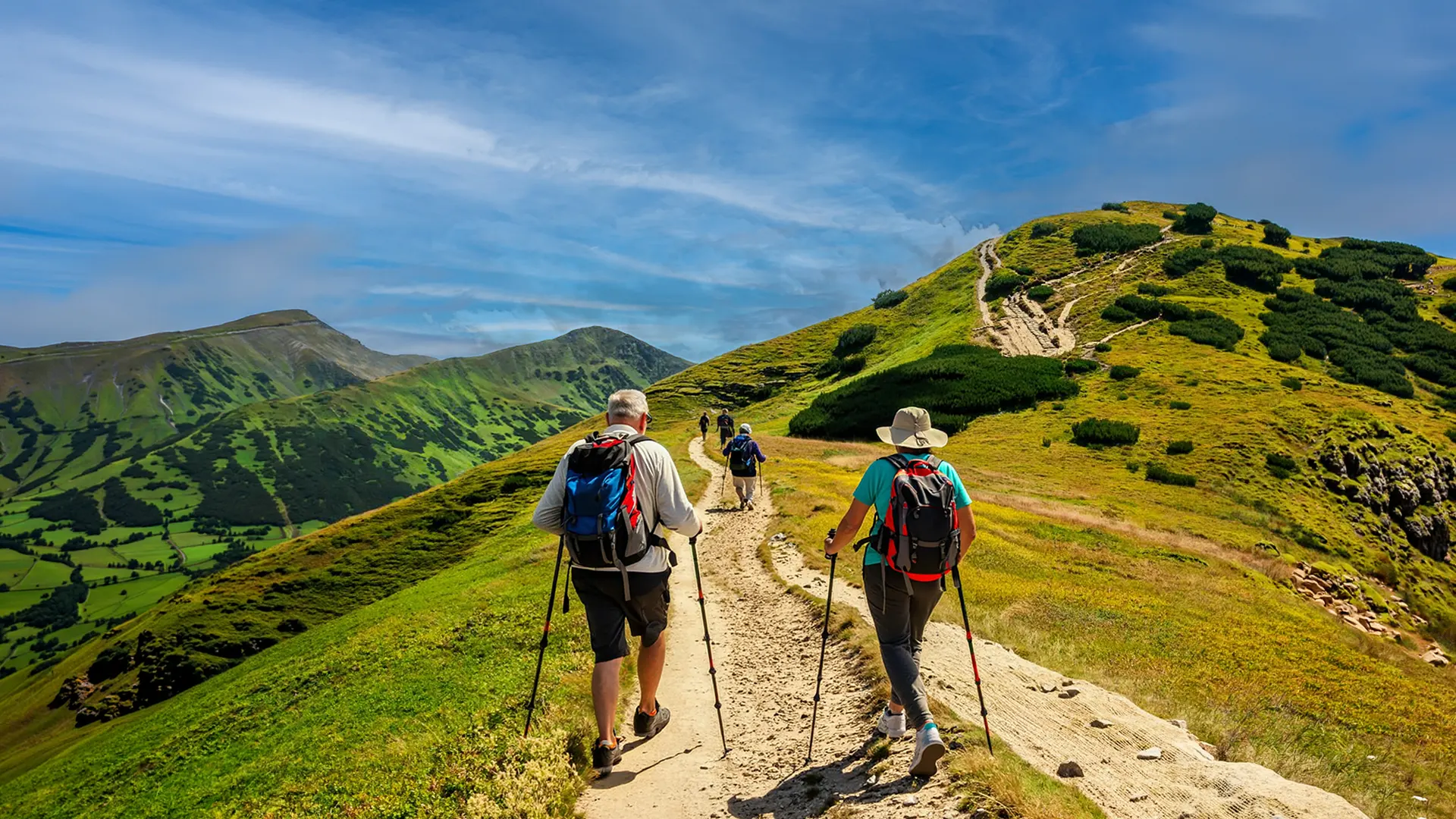 Easy Guided walking holidays in Europe