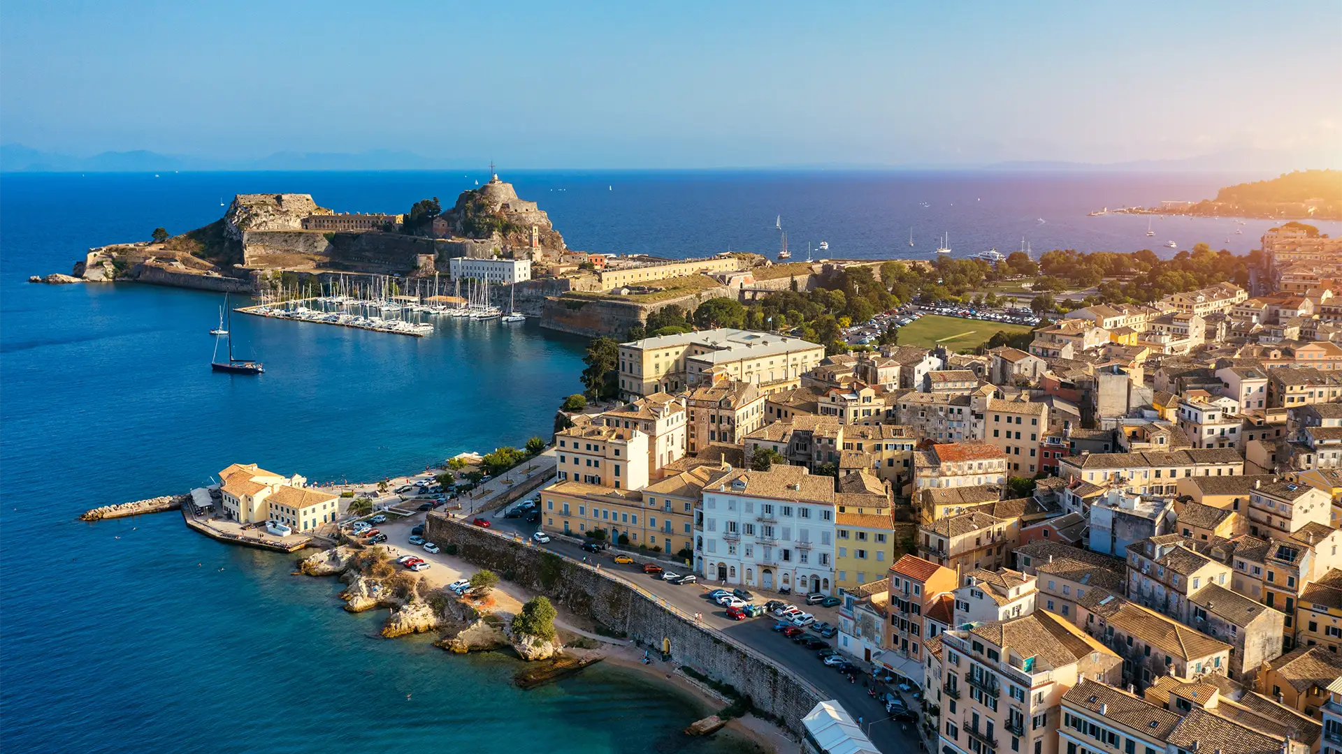 Walking in Corfu