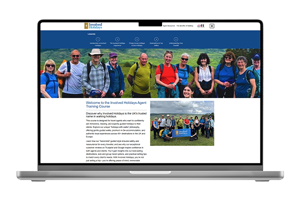 Involved Holidays Online travel training