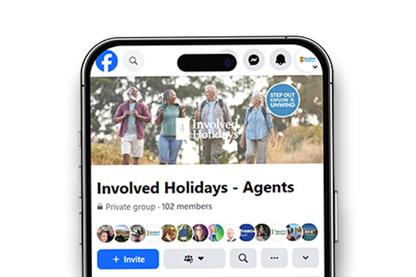 Join the Involved Holidays Agent Facebook Group today for all the latest offers and promotions