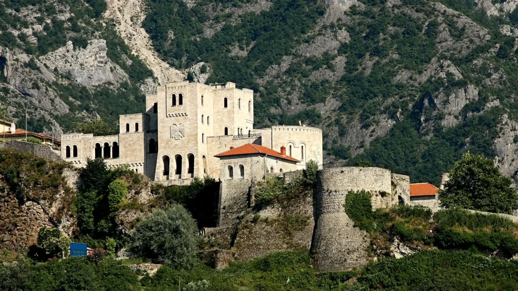 Walking in the Beautiful Balkans relaxing guided walking holiday Kerju Castle