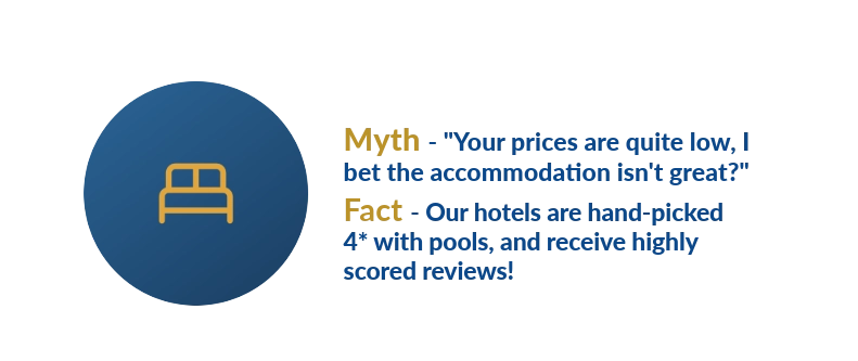 myth busting for travel agents