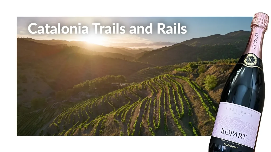 catalonia trails and rails rose brut copy